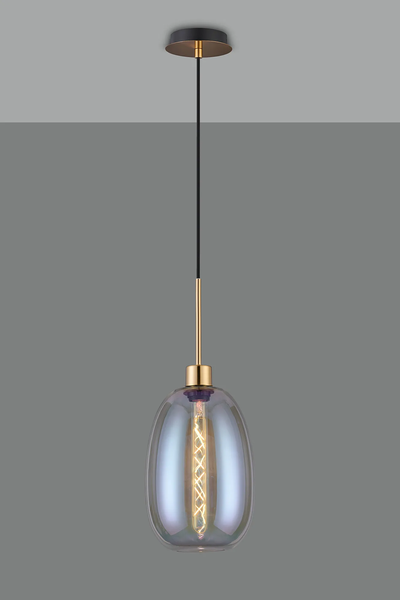 Lori Antique Gold Ceiling Lights Deco Single Pendant